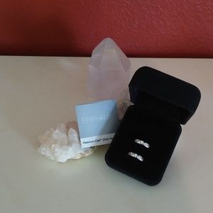 Epiphany Platinum Clad & Dimonique Toe Rings